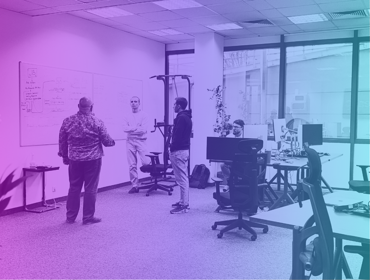 Zealic team collaborating at the office